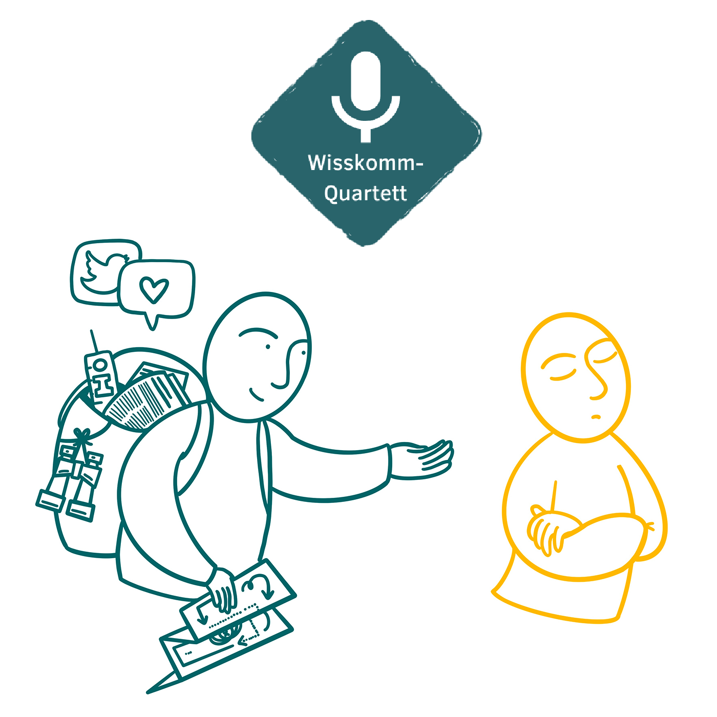 Wisskomm-Quartett – Nachdenken über Wissenschaftskommunikation